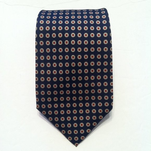 RALPH LAUREN MEN'S NEW BLUE 100%SILK TIEWIDTH: 3 1/4"